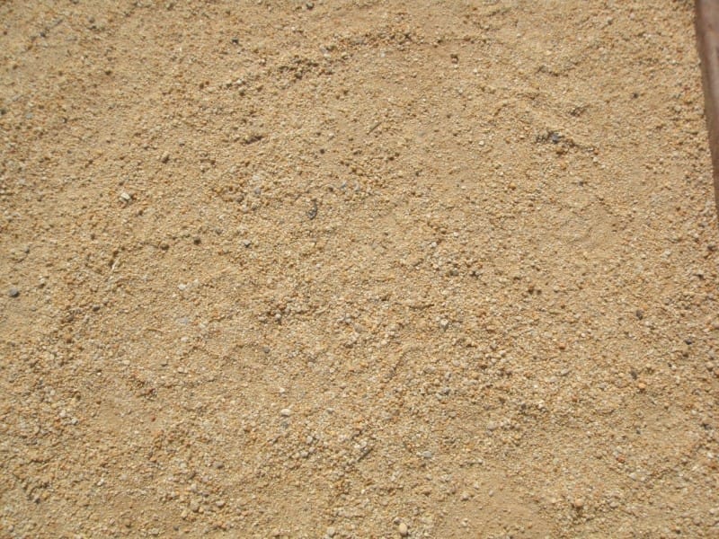 an image showing coarse river sand