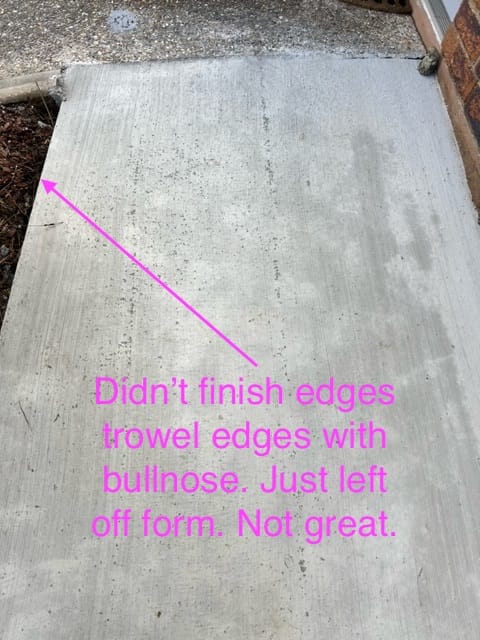 fast and shitty concrete finishing 101