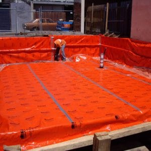 kordon sheet membrane installation